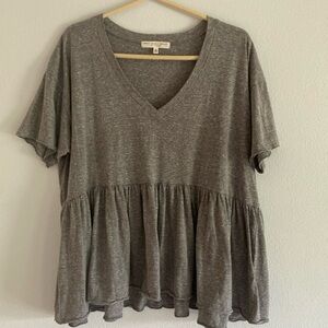 Truly Madly Deeply peplum t-shirt